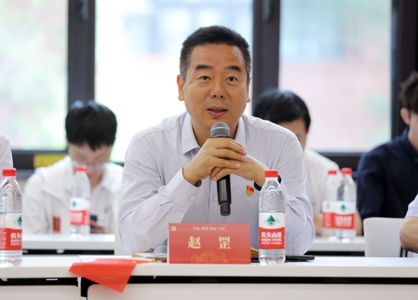 20240618-乐动网站开展党纪学习教育全校毕业生师生联合主题党日-无-赵罡参加纪检监察巡视联合党支部、数博二党支部、马博212党支部、自硕22党支部师生联合主题党日.png