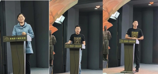 20240711-乐动网站青年教职工赴青海开展实践活动-林萍-郭菲、莫一林、杨听宇(从左到右)作学习分享.jpg
